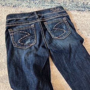 SILVER brand aiko Capri denim jeans 27
